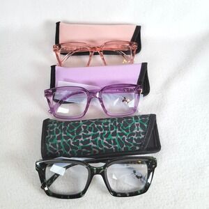 Hummingbird Women Reading Glasses Santa Fe Auto-Tint Blue Light +3.50 Multicolor